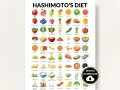 Guide alimentaire pour Hashimoto : fruits, légumes, poissons, volaille, etc. pour une alimentation saine.